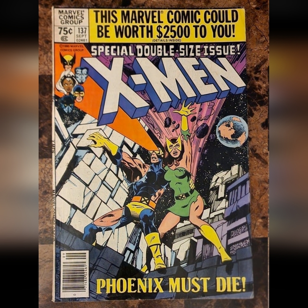 X-MEN #137 Phoenix Must Die, 1980 Double-Size newsstand issue